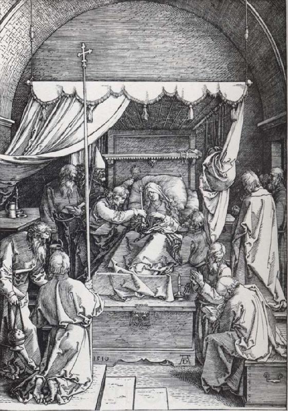 Albrecht Durer The Death of the Virgin France oil painting art